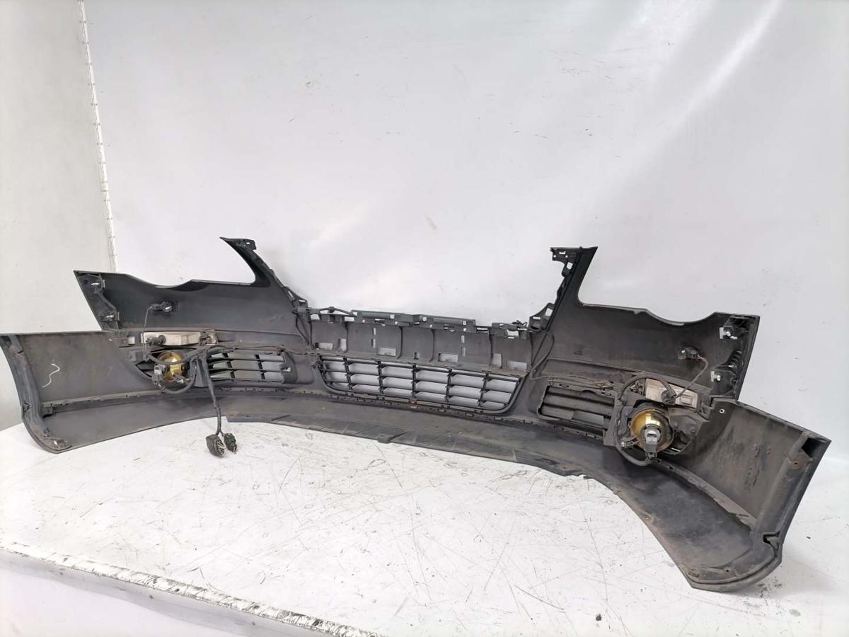 VW Passat 3C original Sto&szlig;stange Stossf&auml;nger vorn LC9X Deepblack Bj.2009